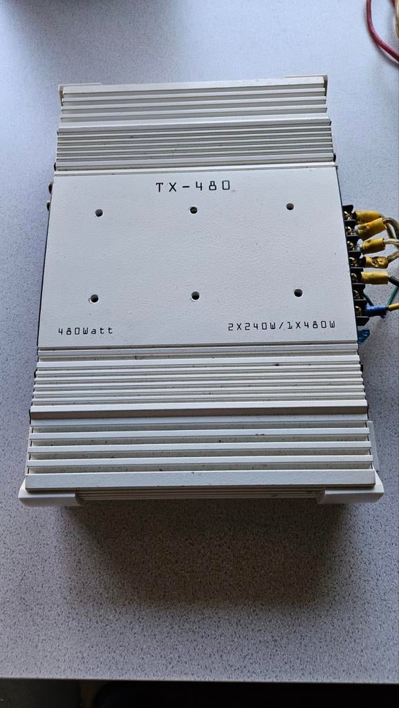 TX-480 Versterker - 480 Watt Car Audio, Overige merken, Ophalen of Verzenden, 120 watt of meer, Gebruikt