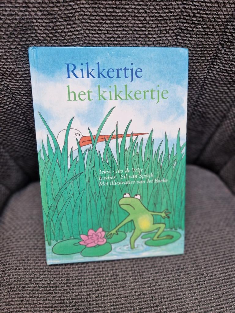 Rikkertje het kikkertje - Voorleesboek met liedjes, Boeken, Kinderboeken | Kleuters, Gelezen, Fictie algemeen, Jongen of Meisje