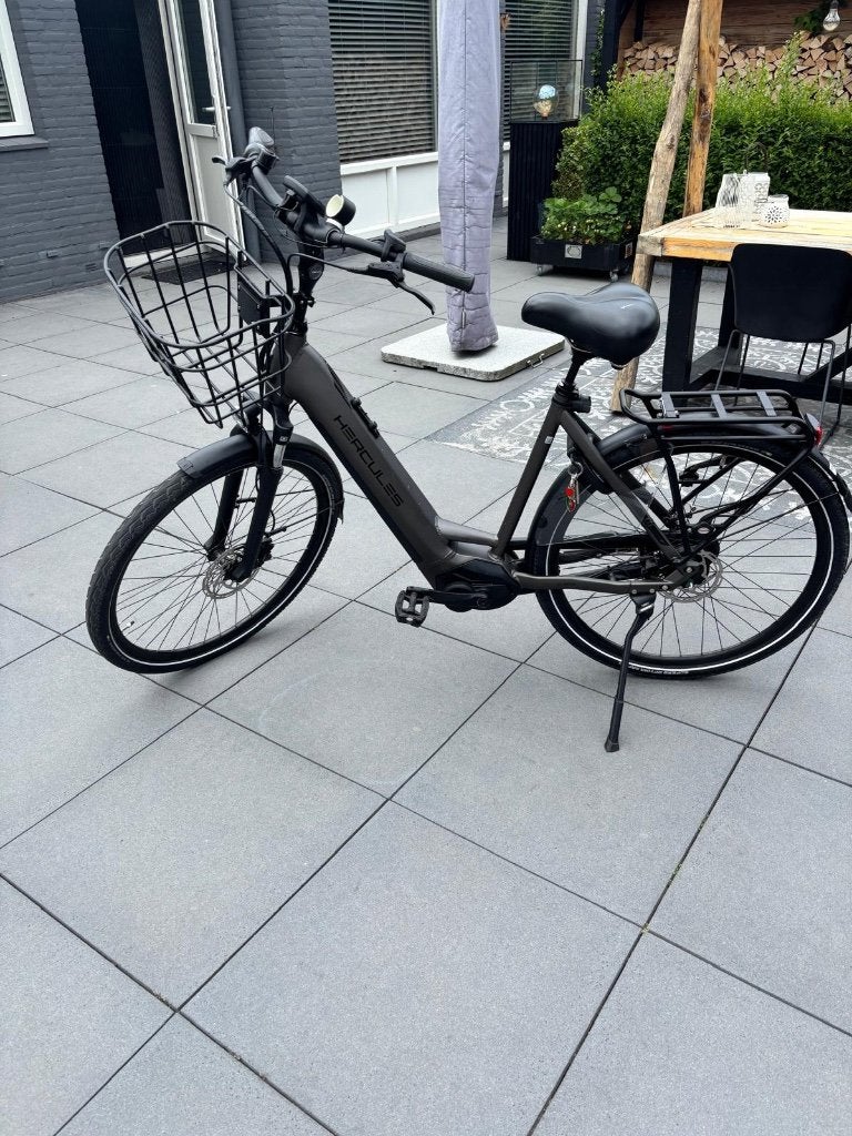 Hercules Monfoort I-F8 E-Bike, Fietsen en Brommers, Elektrische fietsen, Zo goed als nieuw, 51 tot 55 cm, 50 km per accu of meer