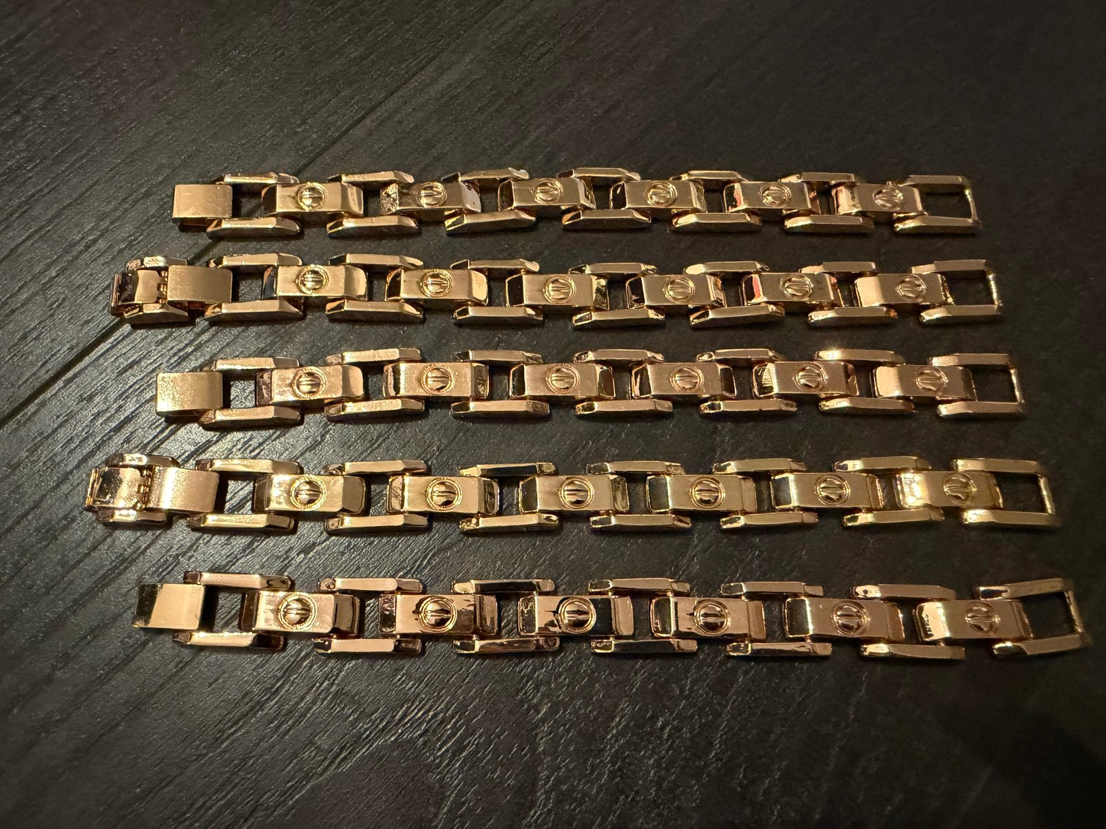 Partij 5 stuks mooie armbanden A3/23, Verzenden, Nieuw, Overige kleuren, Overige materialen