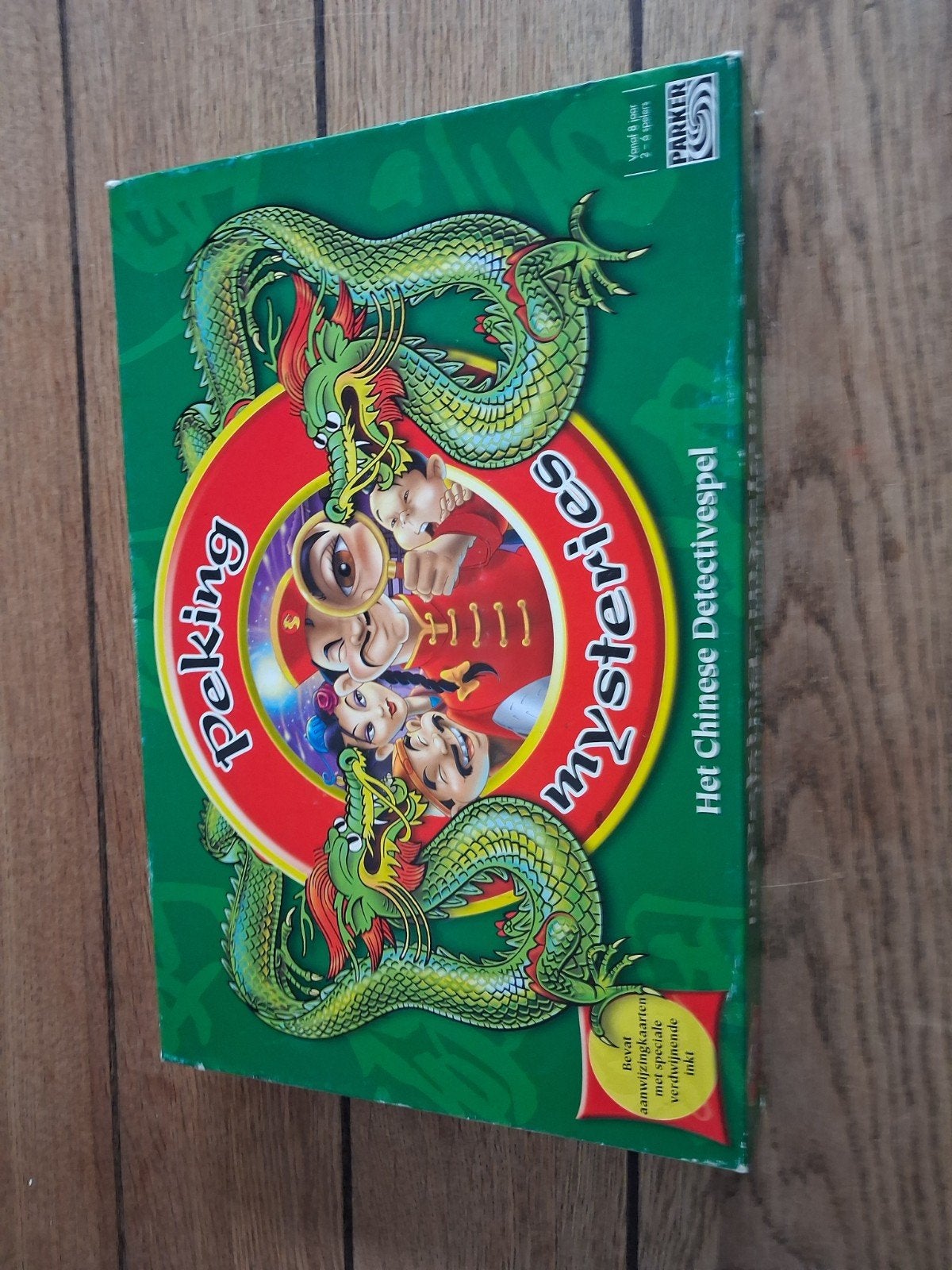 peking Mysteries spel mb bordspel vintage, Hobby en Vrije tijd, Gezelschapsspellen | Bordspellen, Ophalen of Verzenden