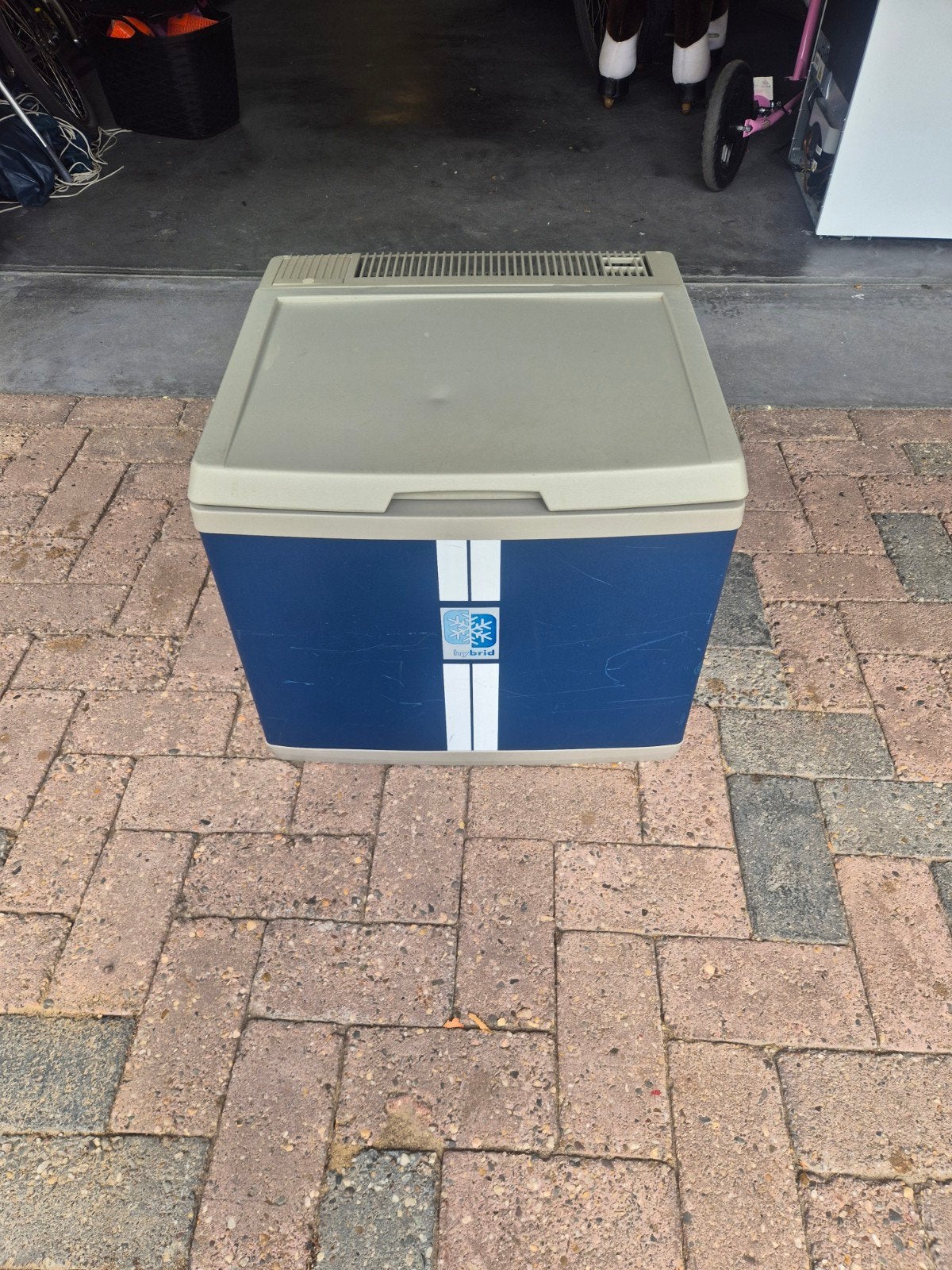 Mobicool B40 hybride Koelbox - 40L, Caravans en Kamperen, Ophalen, Gebruikt, Koelbox, Compressor