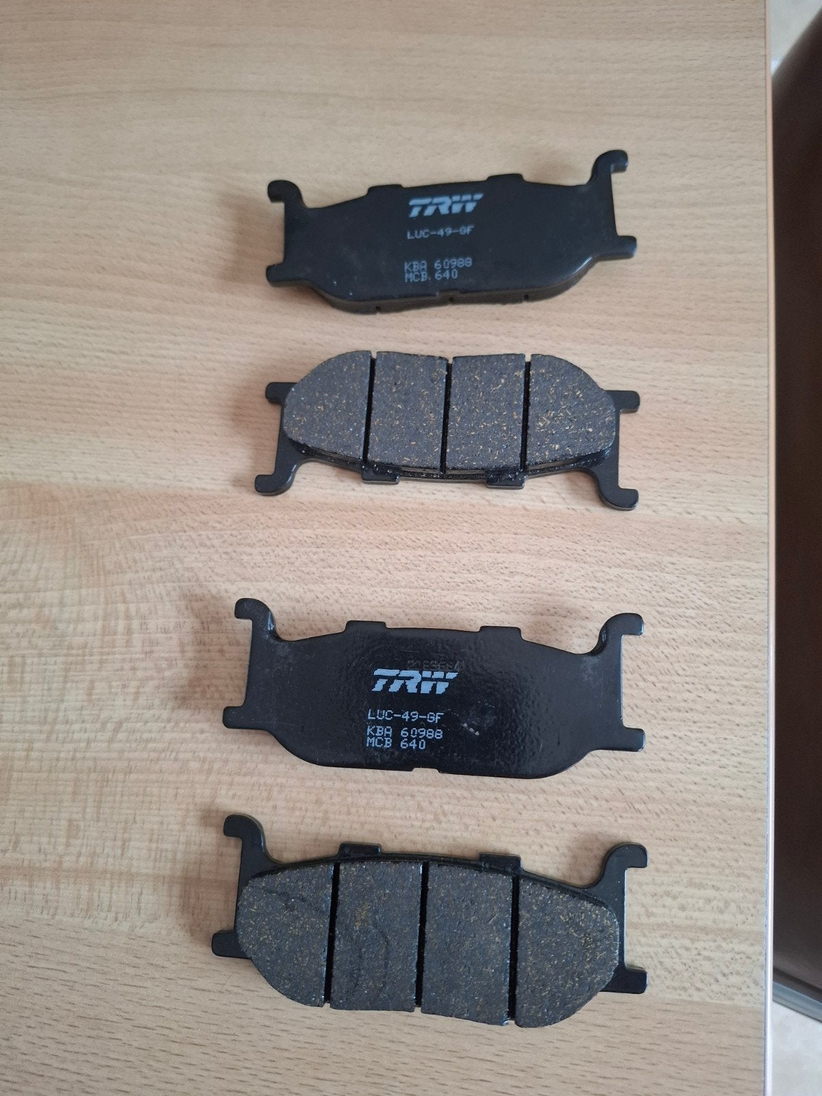 dubbel set trw remnlokken nieuw voor yamaha diversion 900, Motoren, Ophalen of Verzenden