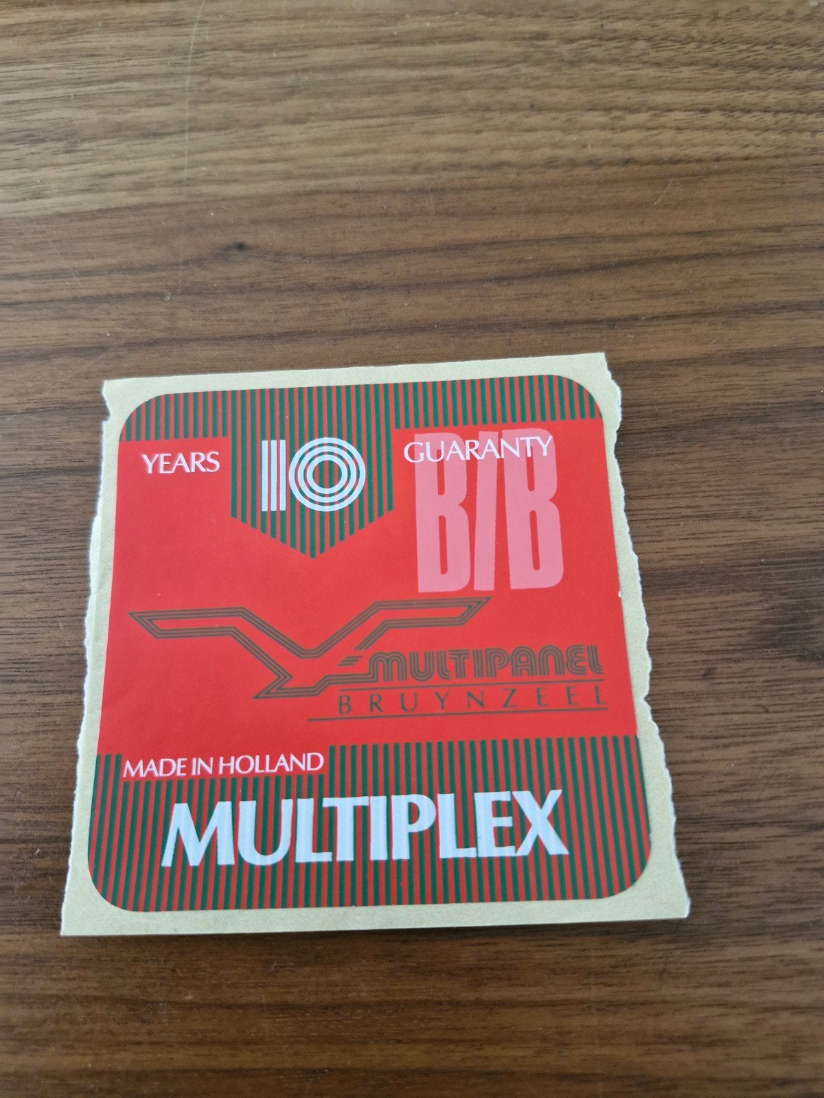 10535 Bruynzeel Multiplex plaat - 10 jaar garantie, Ophalen of Verzenden, Gebruikt, Overige typen