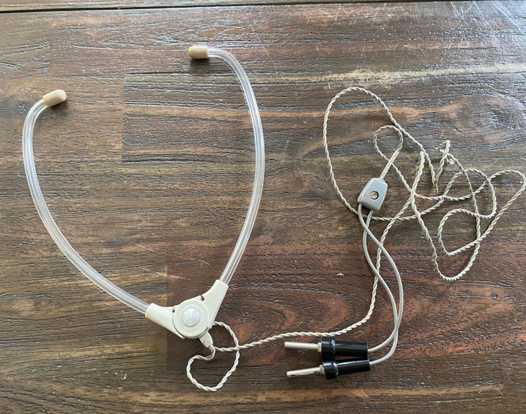 kinbeengeleider hoofdtelefoon  stethoscoop oortelefoon, Audio, Tv en Foto, Koptelefoons, Ophalen of Verzenden, Overige merken