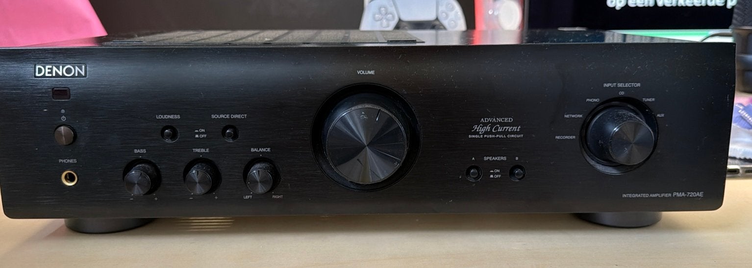 Denon PMA-720AE Stereoversterker, Audio, Tv en Foto, Ophalen, Gebruikt, Denon, 60 tot 120 watt