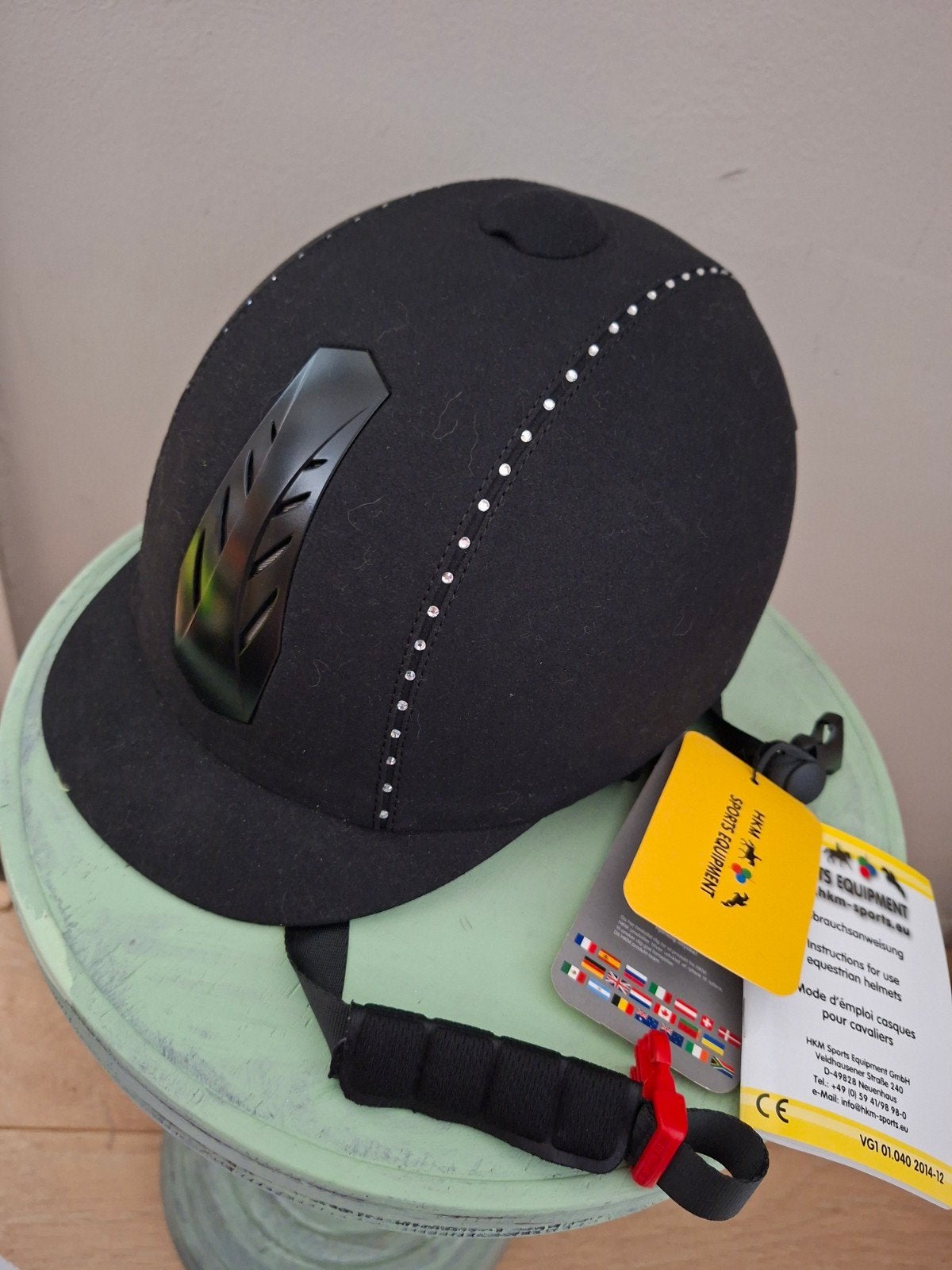 Nieuwe paardrijhelm, maat 59-61cm., Dieren en Toebehoren, Ophalen of Verzenden, Nieuw