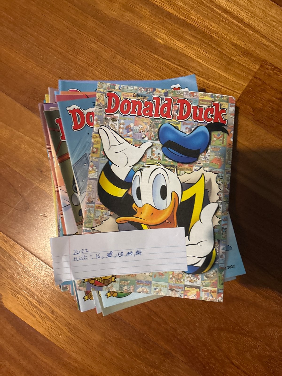 Donald Duck stripboeken - Jaargang 2022, Boeken, Stripboeken, Meerdere stripboeken, Ophalen of Verzenden, Gelezen