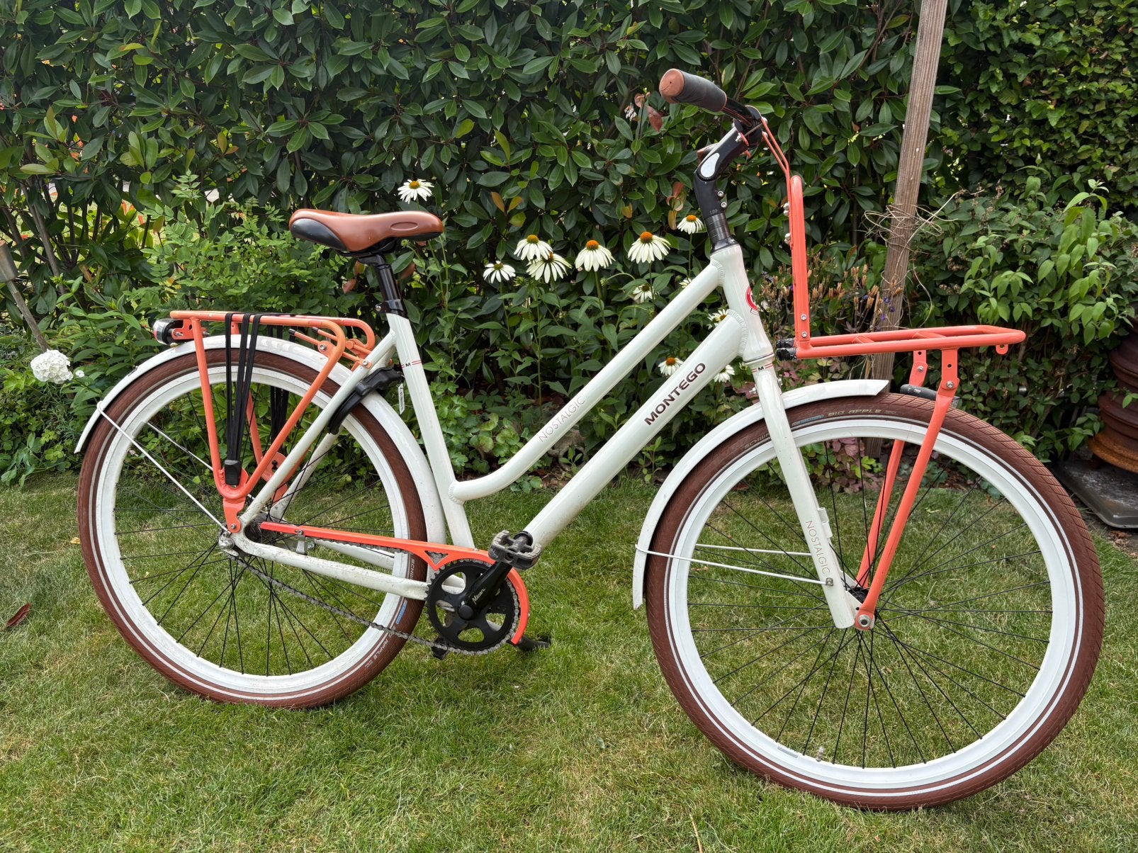 Damesfiets Montego Nostalgic, Fietsen en Brommers, Fietsen | Dames | Damesfietsen, Zo goed als nieuw, Overige merken, Versnellingen