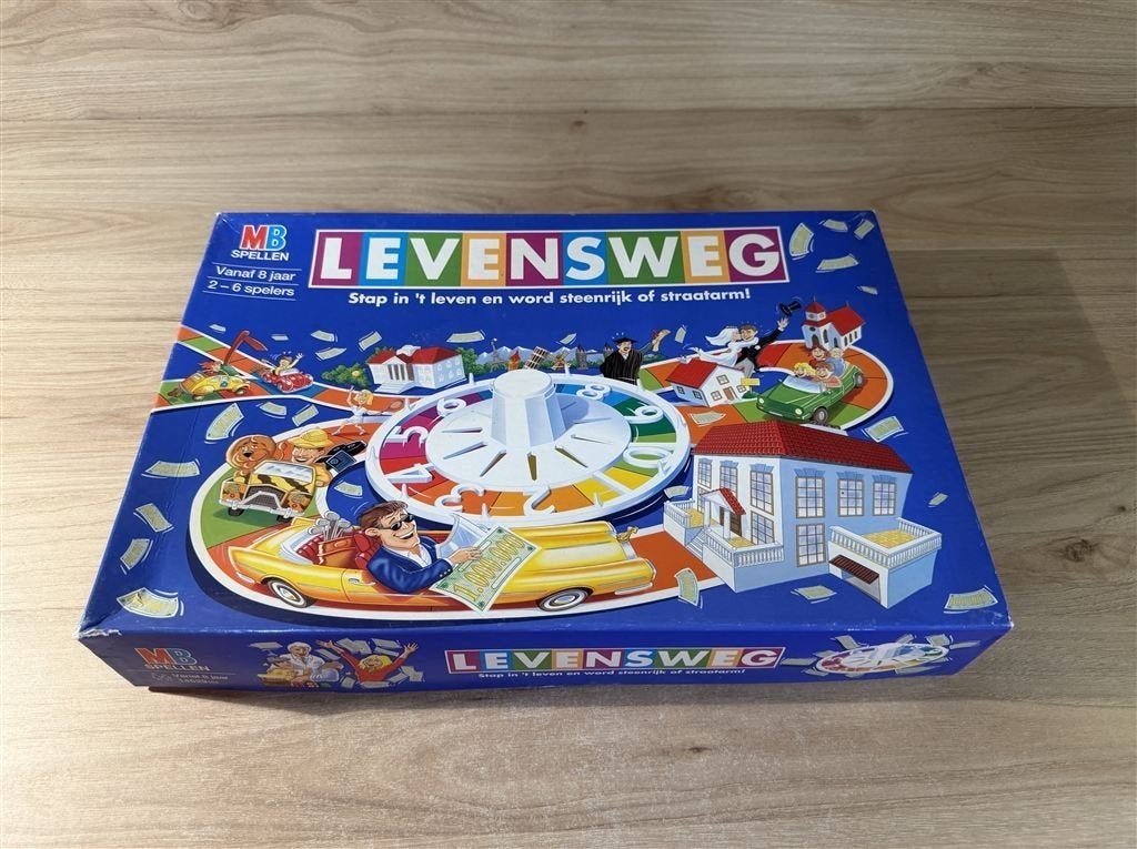 Levensweg - s6171, Hobby en Vrije tijd, Gezelschapsspellen | Bordspellen, Verzenden, Zo goed als nieuw