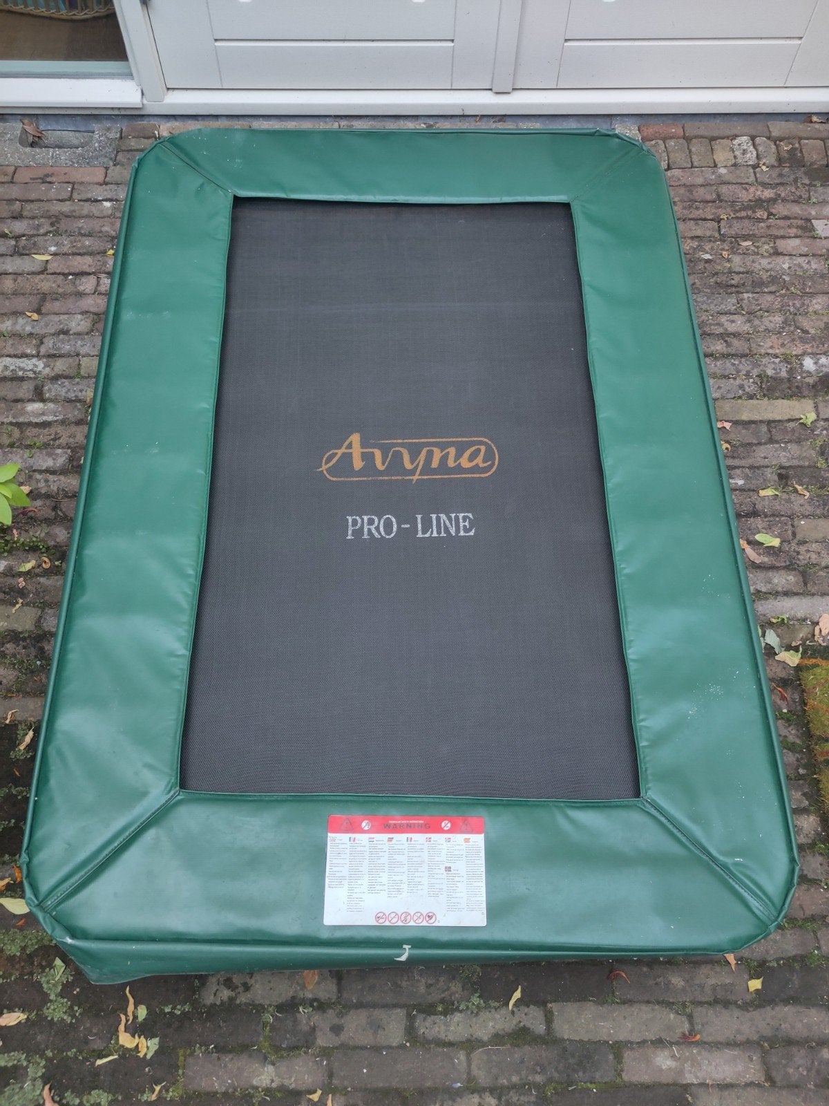 Trampoline Avyna Pro-Line 150x100x32cm (zeer goede staat), Ophalen, Gebruikt