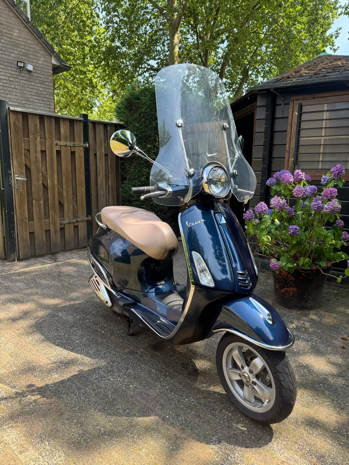 Vespa Primavera 25 km/u - Goed onderhouden, lichte schade, Ophalen, Gebruikt, Overige modellen, Benzine