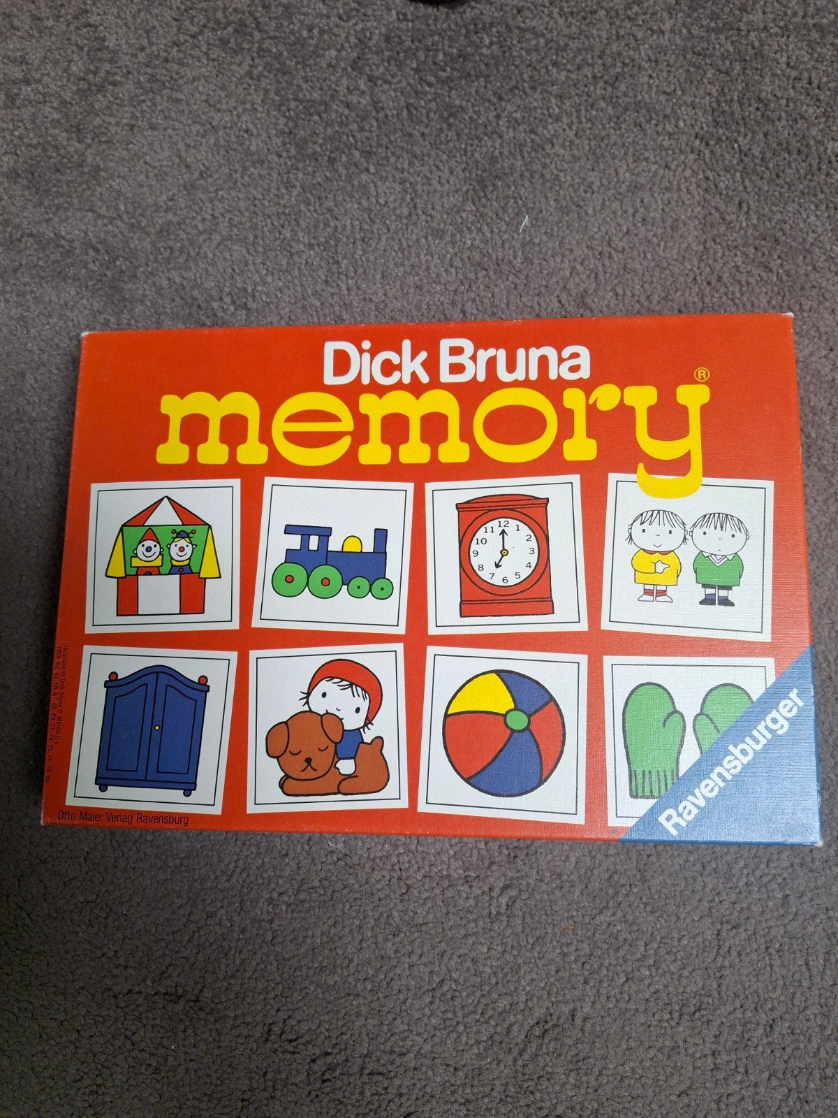 Dick Bruna Memory spel - Ravensburger, Een of twee spelers, Ophalen, Gebruikt, Ravensburger