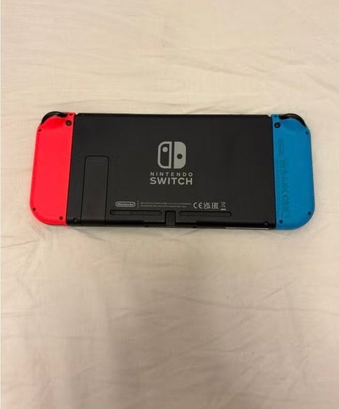 Nintendo Switch V2 uit 2022 met Zelda hoes, Ophalen of Verzenden, Zo goed als nieuw, Met 2 controllers, Switch 2019 Upgrade