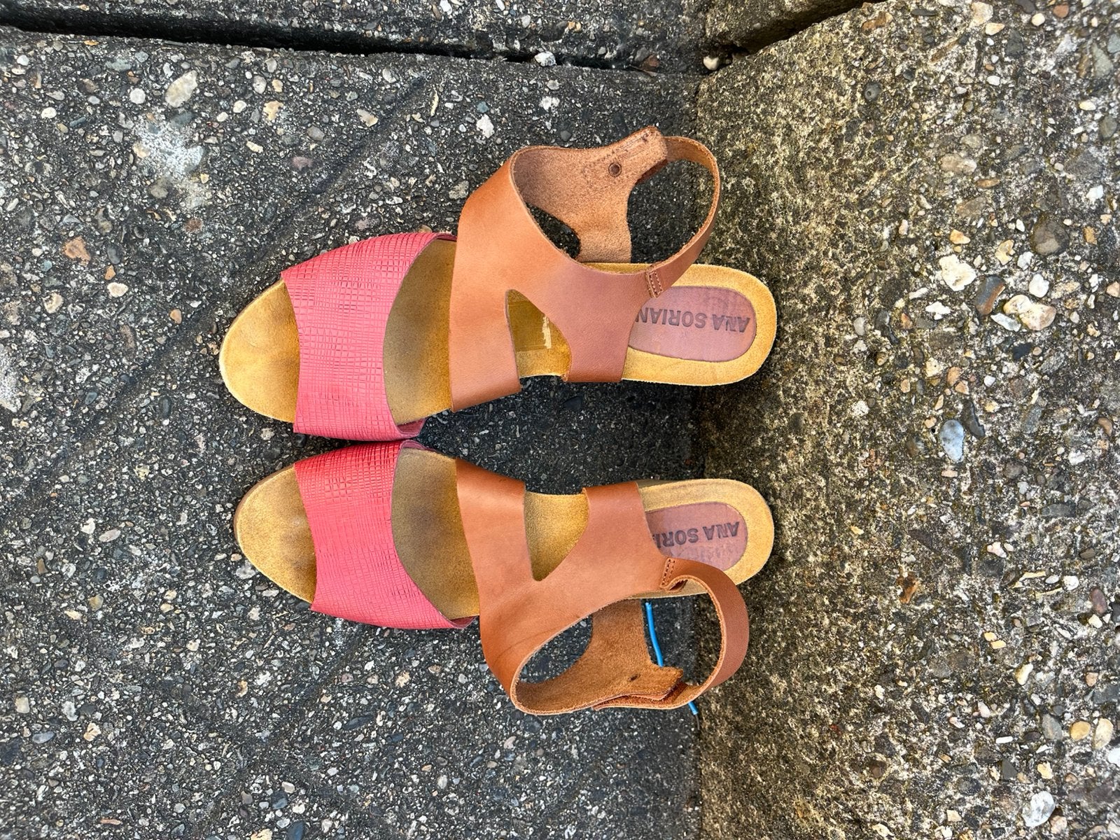 Open danes schoenen, Overige typen, Ophalen of Verzenden, Zo goed als nieuw, Roze