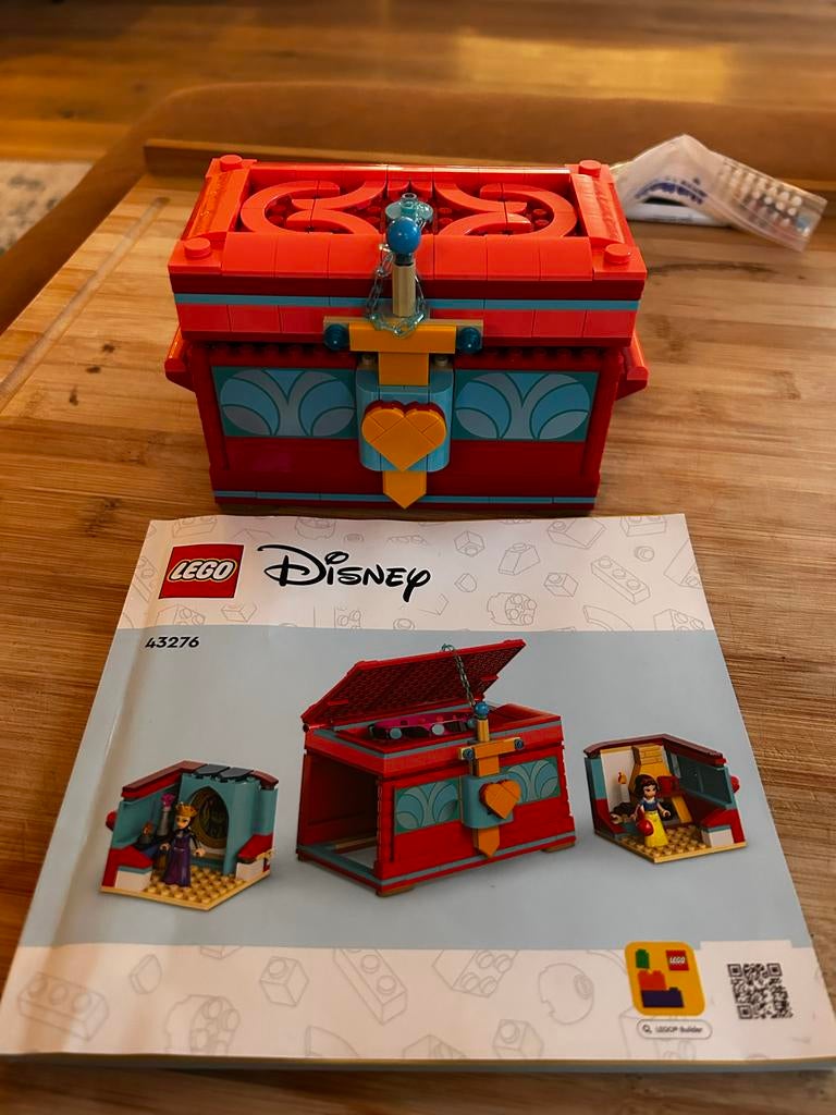 Lego Disney Sneeuwwitje Sieradenkistje 43276, Kinderen en Baby's, Speelgoed | Bouwstenen, Gebruikt, Ophalen