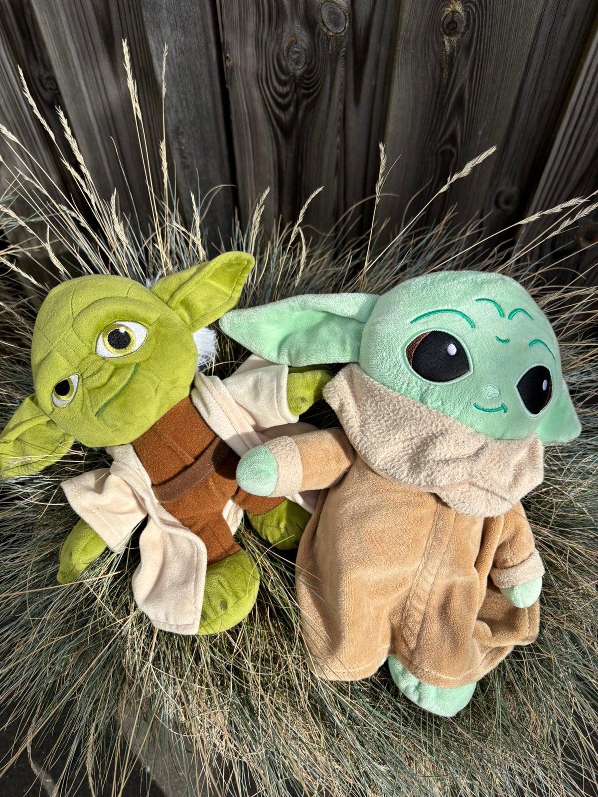 Starwars knuffels/poppen Star Wars Yoda en Grogu (Baby Yoda), Verzamelen, Star Wars, Verzenden