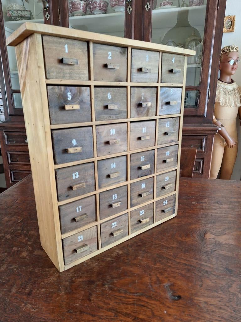 Oud Ladenkastje/Ladekastje/Apothekerskastje/Kastje, Ophalen of Verzenden