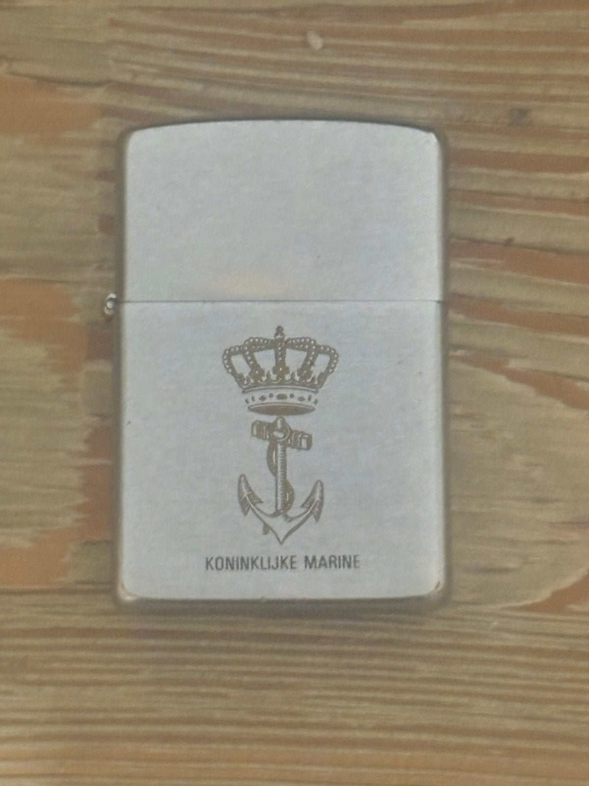 Koninklijke marine zippo, Verzamelen, Ophalen, Zo goed als nieuw, Aansteker