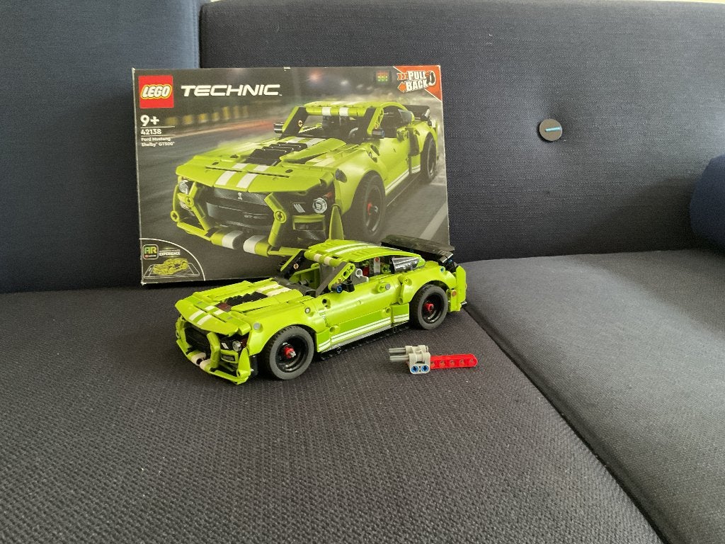 Lego Ford Mustang GT500 set 42138, Compleet, Lego, Ophalen of Verzenden, Zo goed als nieuw
