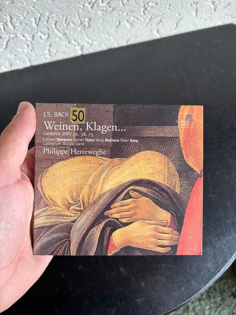 J.S. Bach, Philippe Herreweghe - Weinen, Klagen - 2005, Cd's en Dvd's, Ophalen of Verzenden, Classicisme, Zo goed als nieuw, Kamermuziek