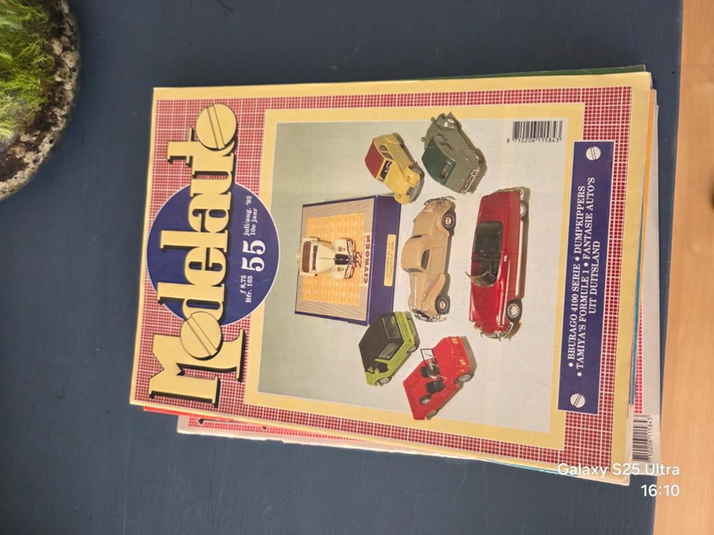 Modelauto tijdschriften - diverse nummers, Overige merken, Gebruikt, 1:32 tot 1:50, Overige typen