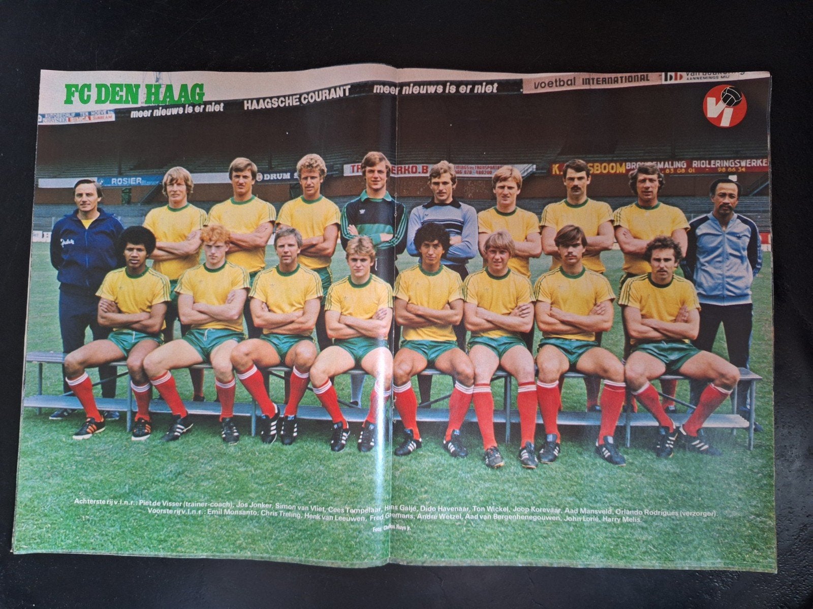Unieke poster verzameling ADO Den Haag (21x, zie foto's!), Ophalen of Verzenden, Zo goed als nieuw, Overige binnenlandse clubs