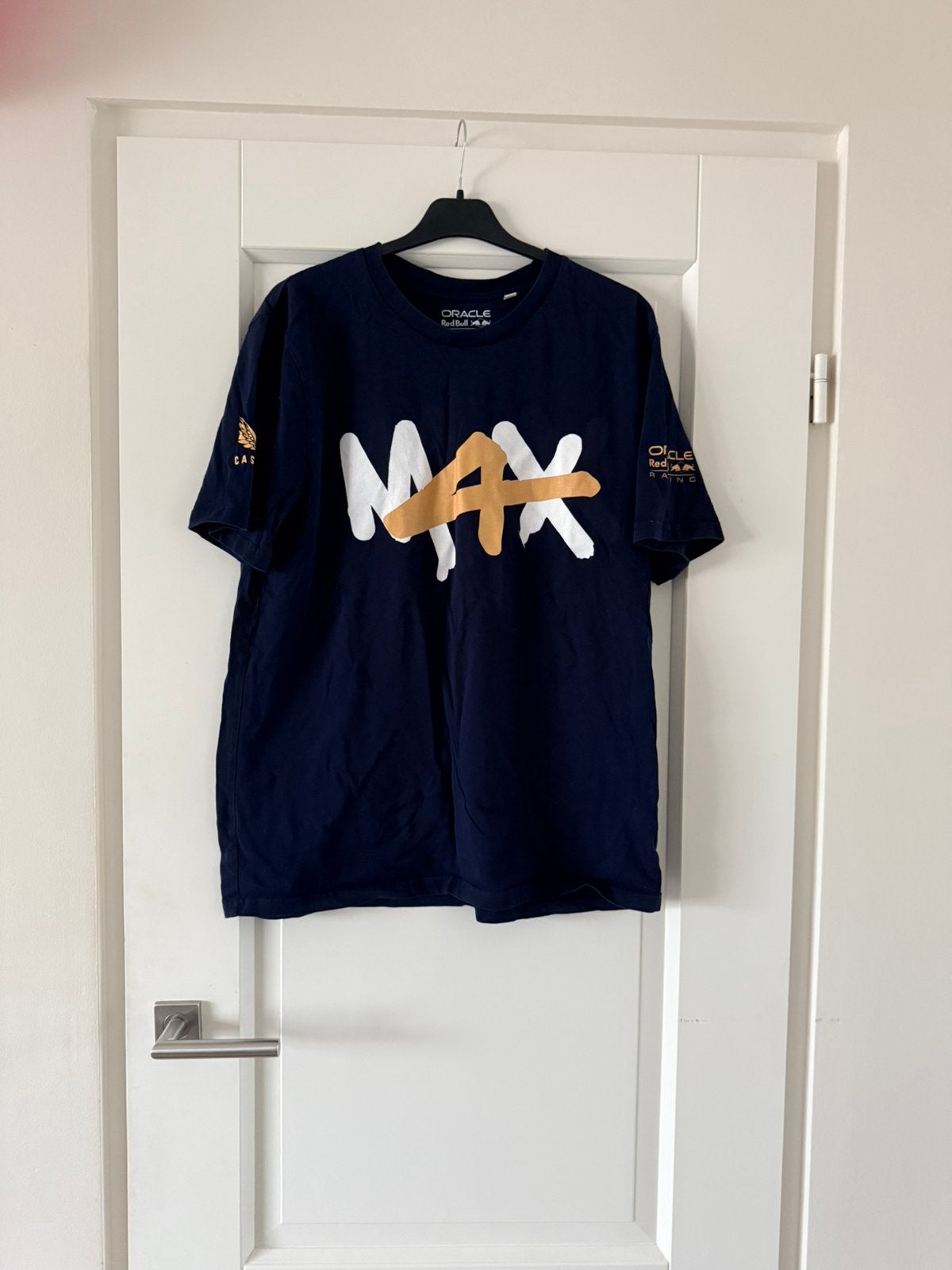 Max Verstappen 4 x wereldkampioen shirt, Ophalen of Verzenden, Zo goed als nieuw, Formule 1