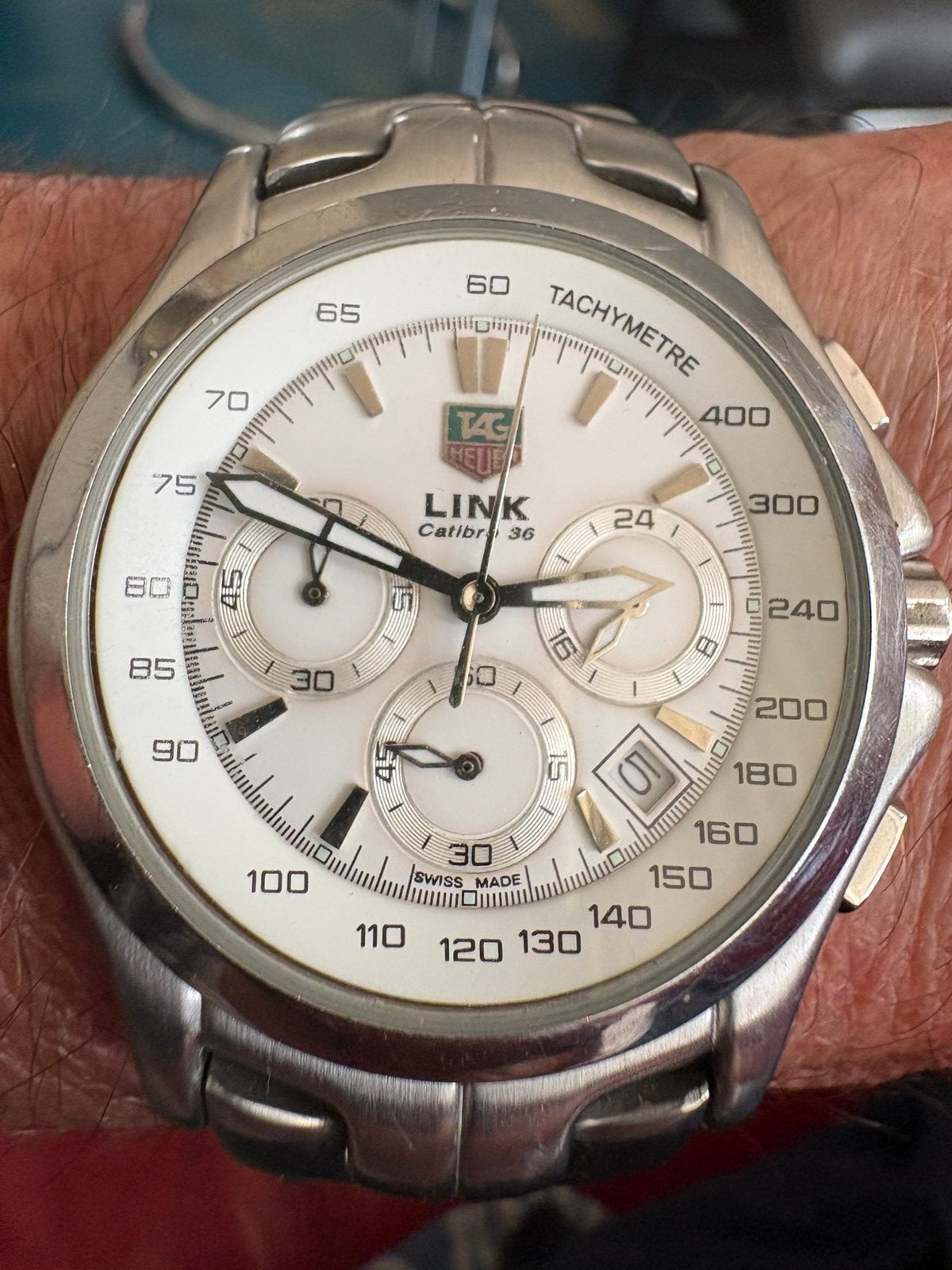 TAG Heuer horloge, Ophalen of Verzenden, Zo goed als nieuw, Staal, TAG Heuer