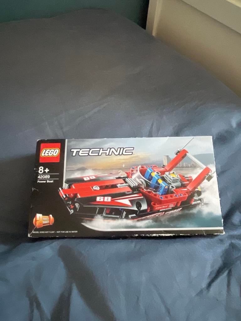 Lego Technic 42089 Power Boat - Nieuw in doos, Kinderen en Baby's, Speelgoed | Duplo en Lego, Nieuw, Lego, Complete set, Ophalen of Verzenden