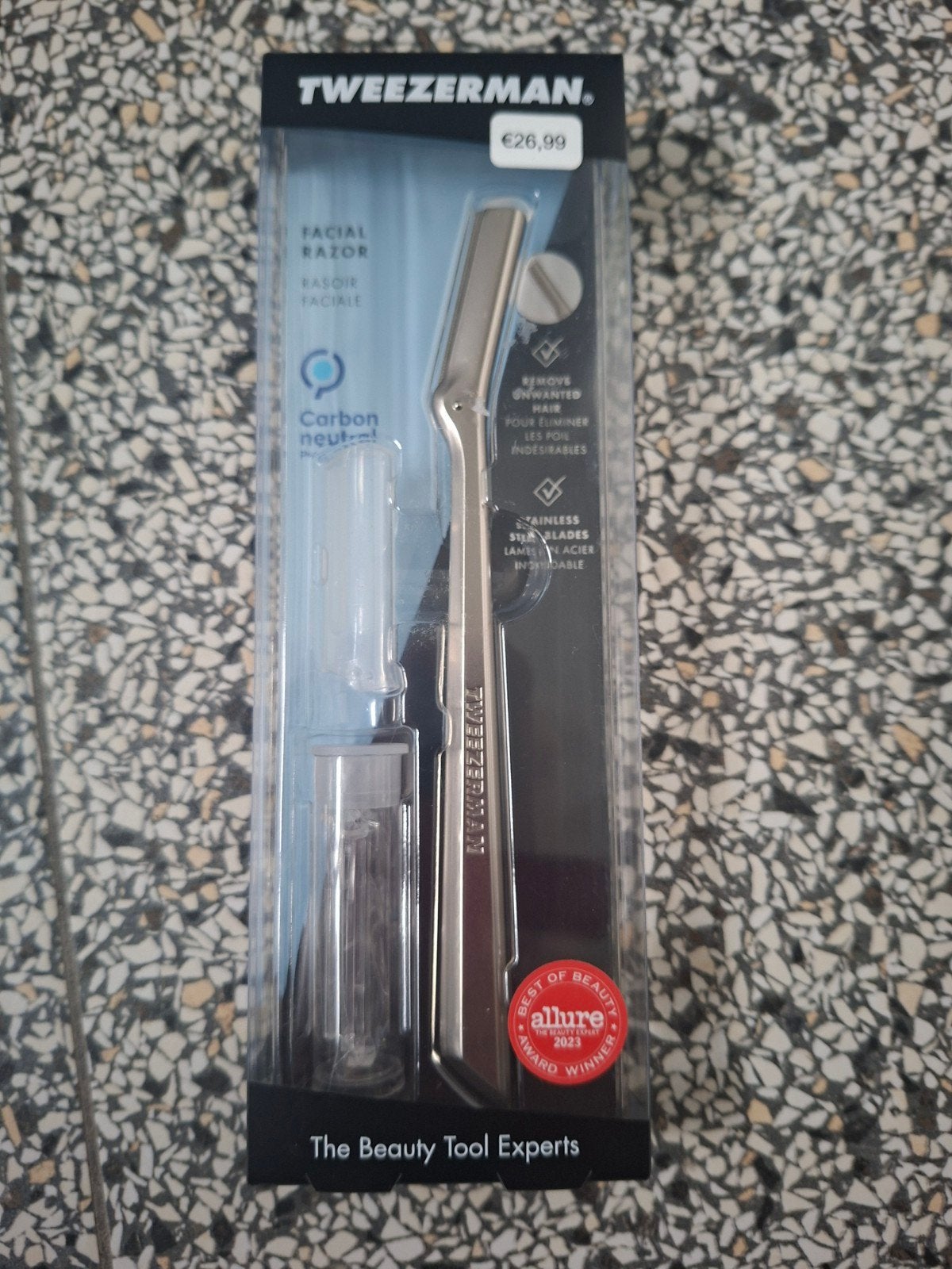 Tweezerman Facial Razor - Nieuw in verpakking, Ophalen of Verzenden, Nieuw, Overige typen