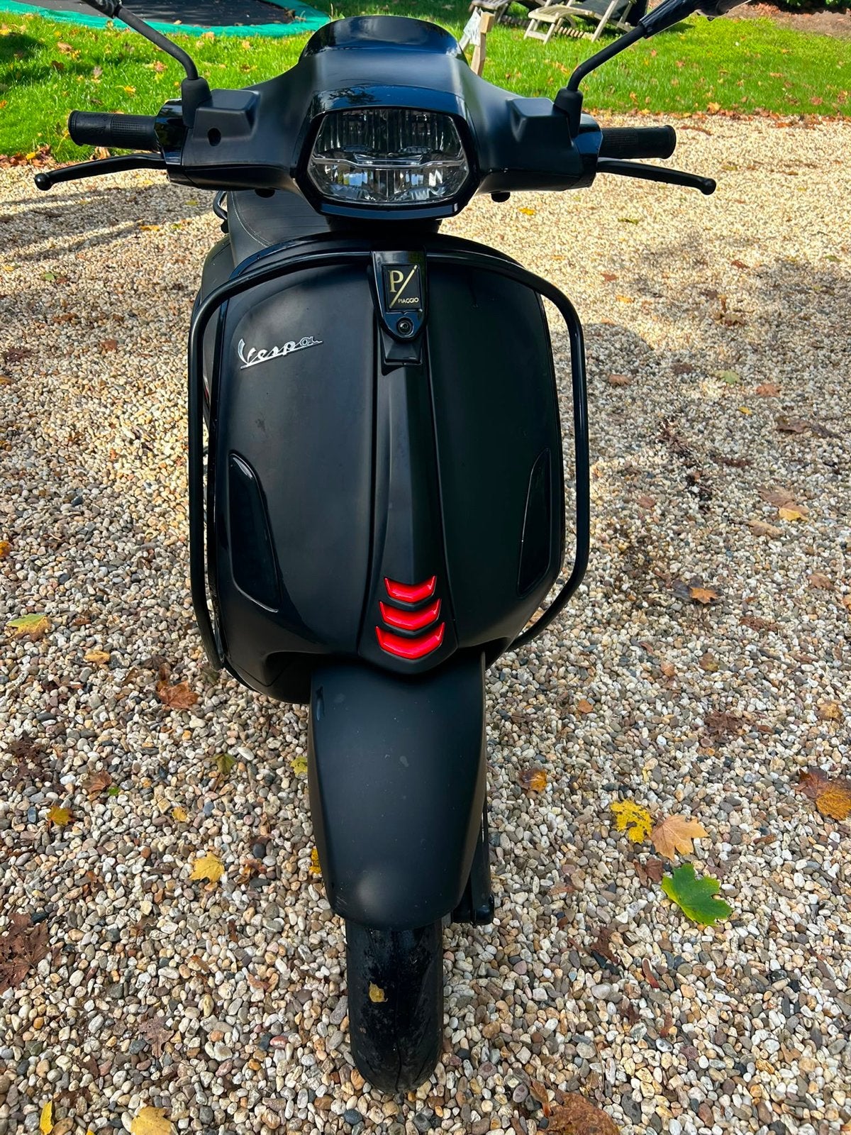 Vespa Sprint 50cc uit 2021 - Mat Zwart, Gebruikt, Overige modellen, Maximaal 45 km/u, Ophalen of Verzenden