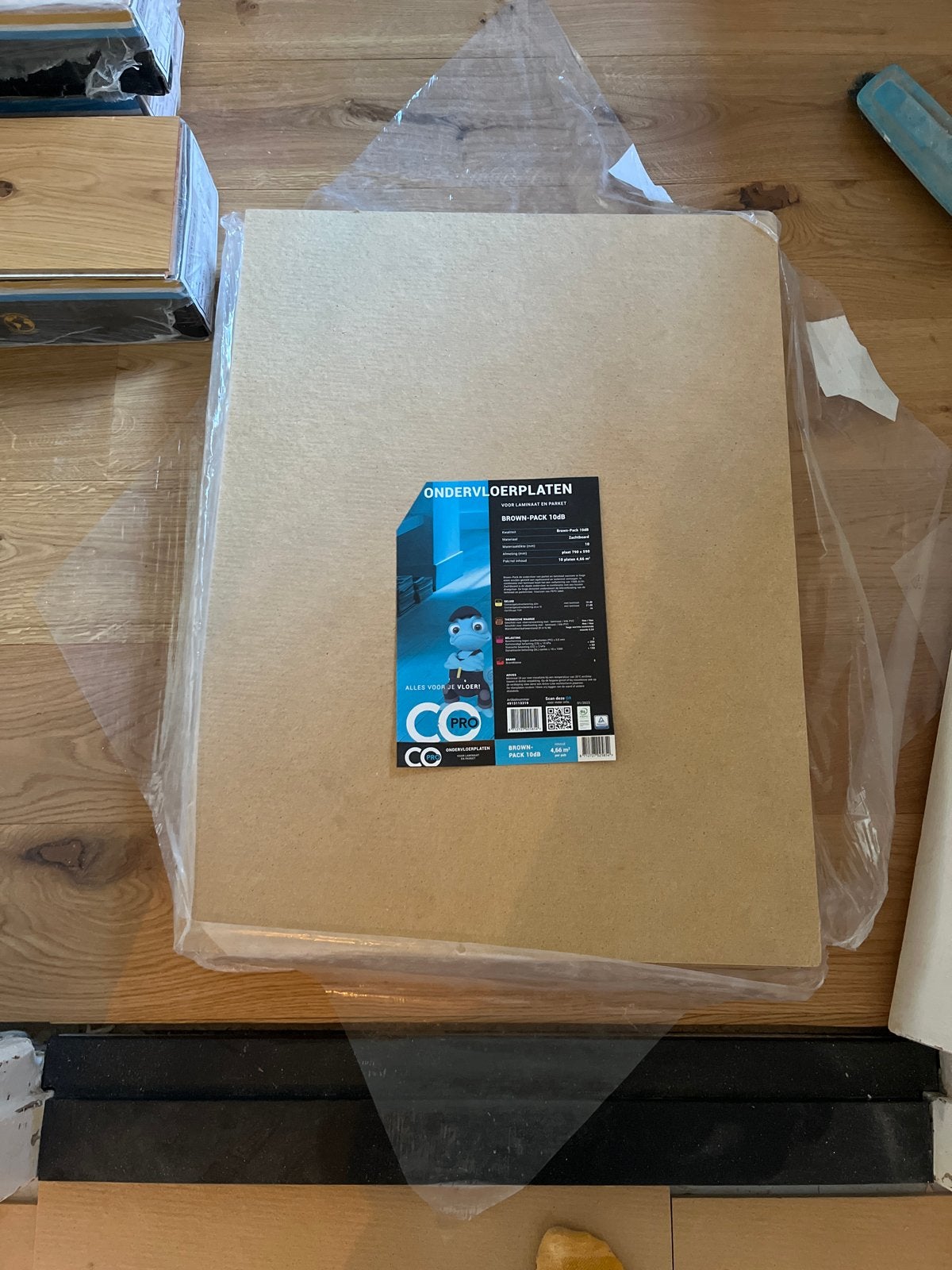 Ondervloerplaten Brown-Pack 10dB - 8 stuks, 30 cm of meer, 50 tot 150 cm, Overige typen, Ophalen of Verzenden