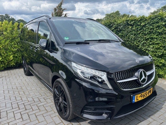 MERCEDES V300 NW PRIJS 143/ AMG 7 PER PANNO NAVI KLIMA VOLL, Auto's, Mercedes-Benz, Automaat, 4 cilinders, Zwart, Bedrijf