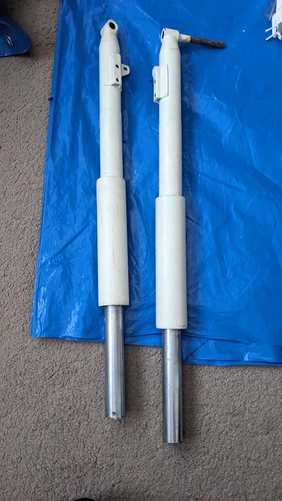 Zundapp 515-006 voorvorkpoten - nette gebruikte staat, Ophalen of Verzenden, Gebruikt, Overige typen