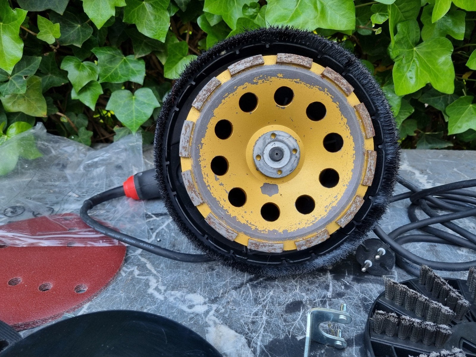 Betonfrees combimachine goed als nieuw, Ophalen of Verzenden, Zo goed als nieuw, 1200 watt of meer