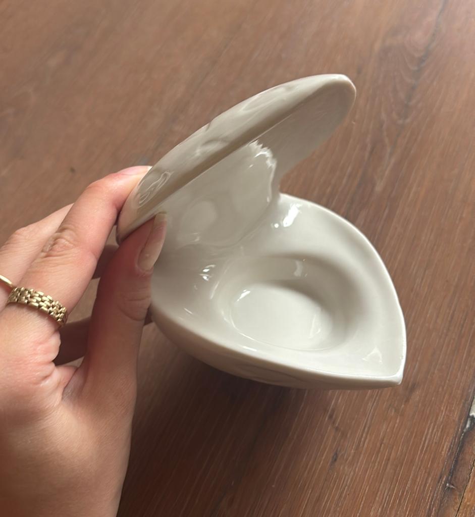 Waxinelichthouder Riviera Maison met hartjes, Ophalen of Verzenden, Zo goed als nieuw, Overige materialen