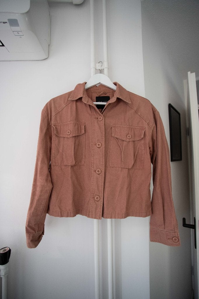 Kort bruin jasje / zomerjas New Look maat 38, Maat 38/40 (M), Bruin, New Look, Ophalen of Verzenden