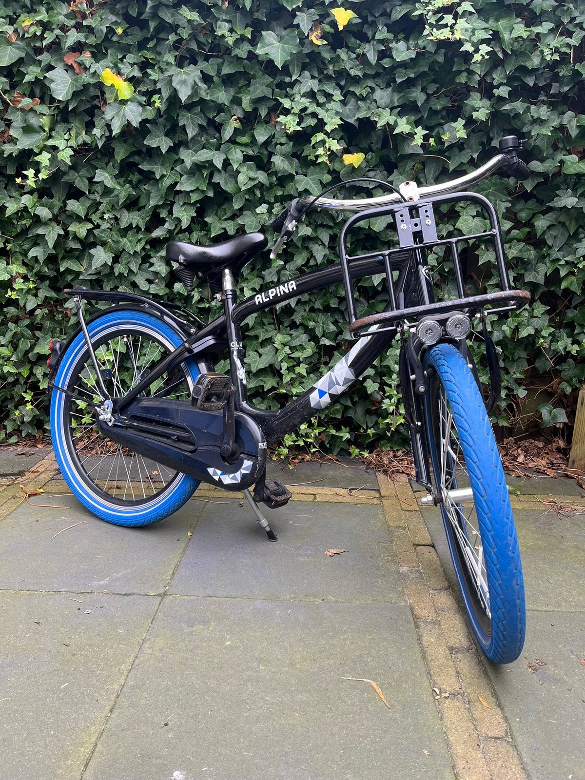 Alpina jongensfiets 22inch, Ophalen, Terugtraprem, Gebruikt, Staal