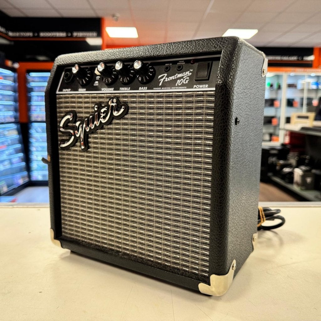 Fender Frontman 10G Gitaarversterker, Fender, Zo goed als nieuw, Support@fender.com, 17600 Catalina Street
Los Angeles, CA 90746
USA