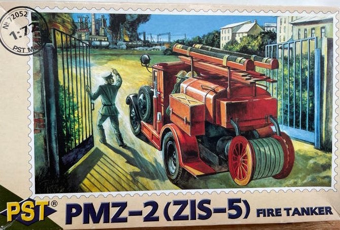 PST PMZ-2 (ZIS-5) Fire Tanker Modelbouwkit 1:72, Overige merken, 1:50 of kleiner, Nieuw, Ophalen of Verzenden