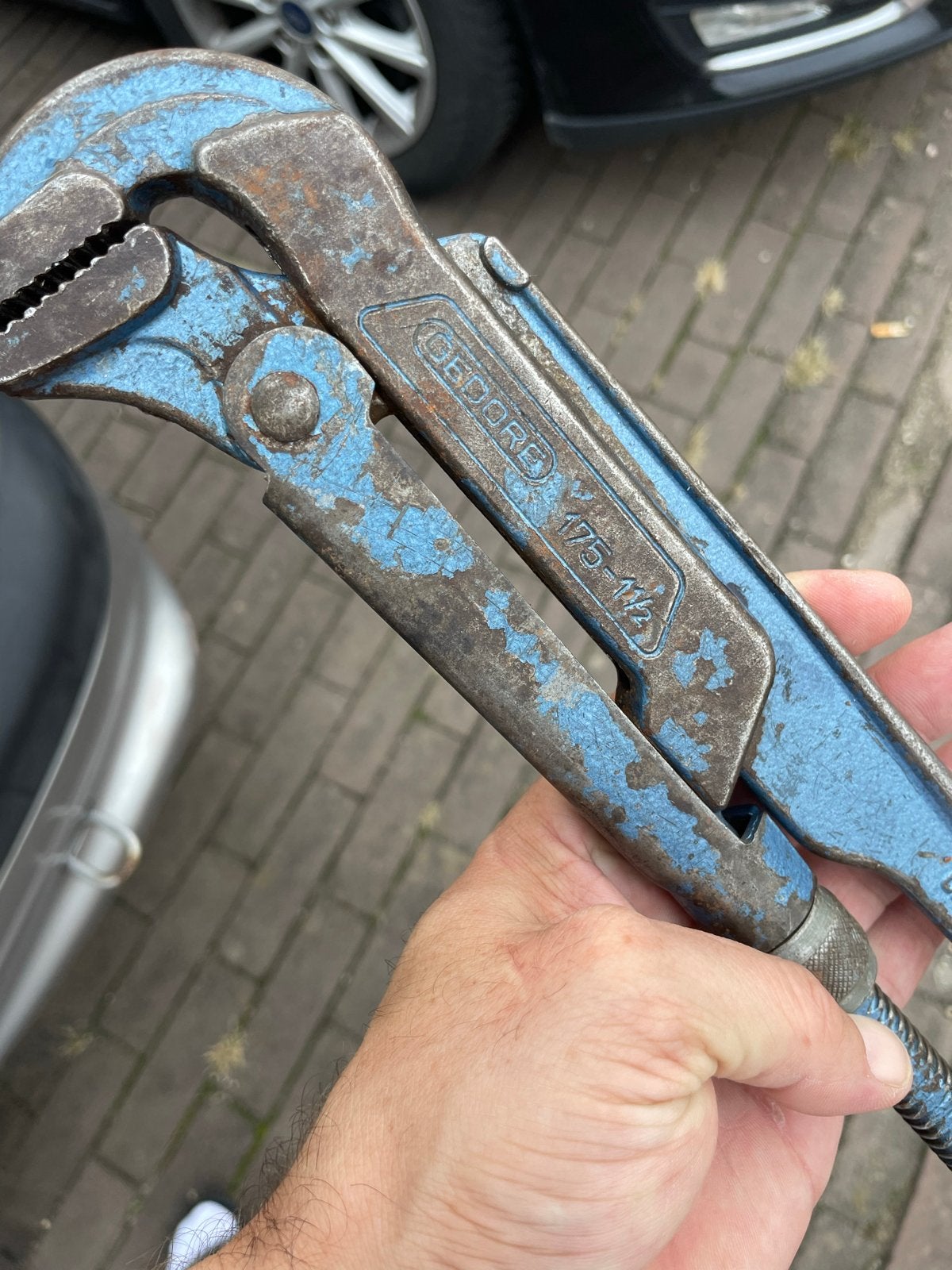 Gedore pijpentang/sokkentang, Ophalen of Verzenden, Gebruikt, Tang, Gedore