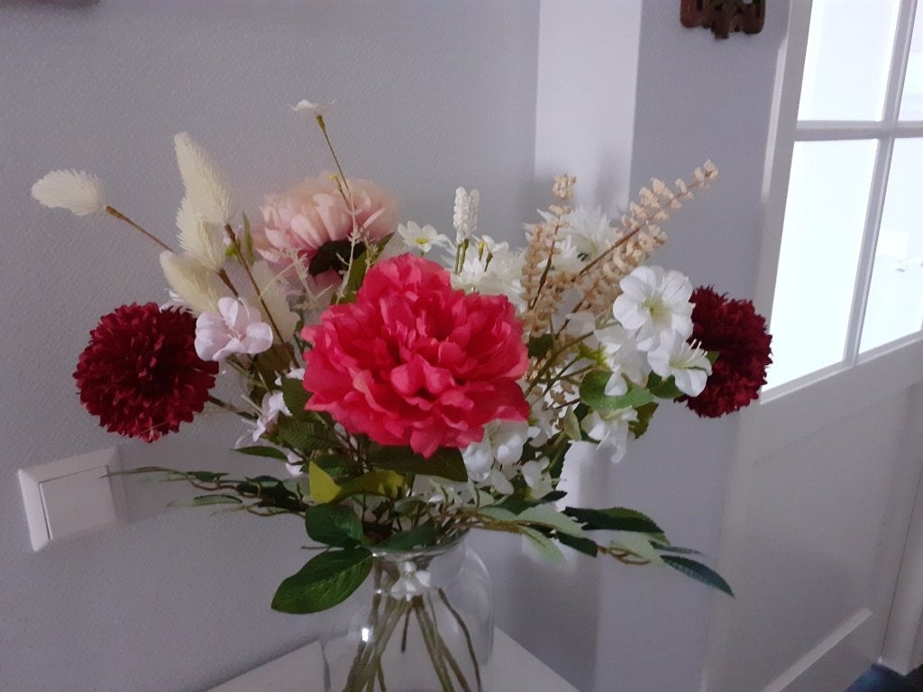 Kunstbloemen boeket, 55 cm, Nieuw, Ophalen of Verzenden, IKEA