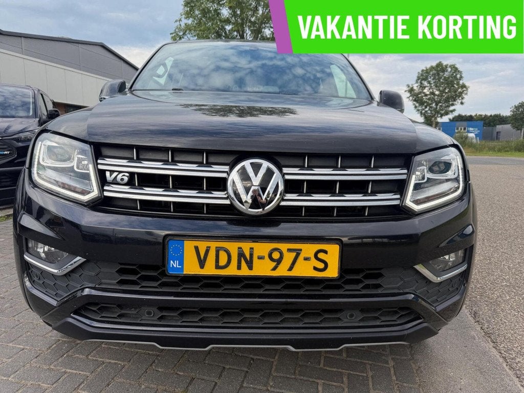 Volkswagen Amarok 3.0 TDI 4Motion DC Aventura V6 258Pk 5Pers, Gebruikt, Zwart, Bedrijf, Diesel