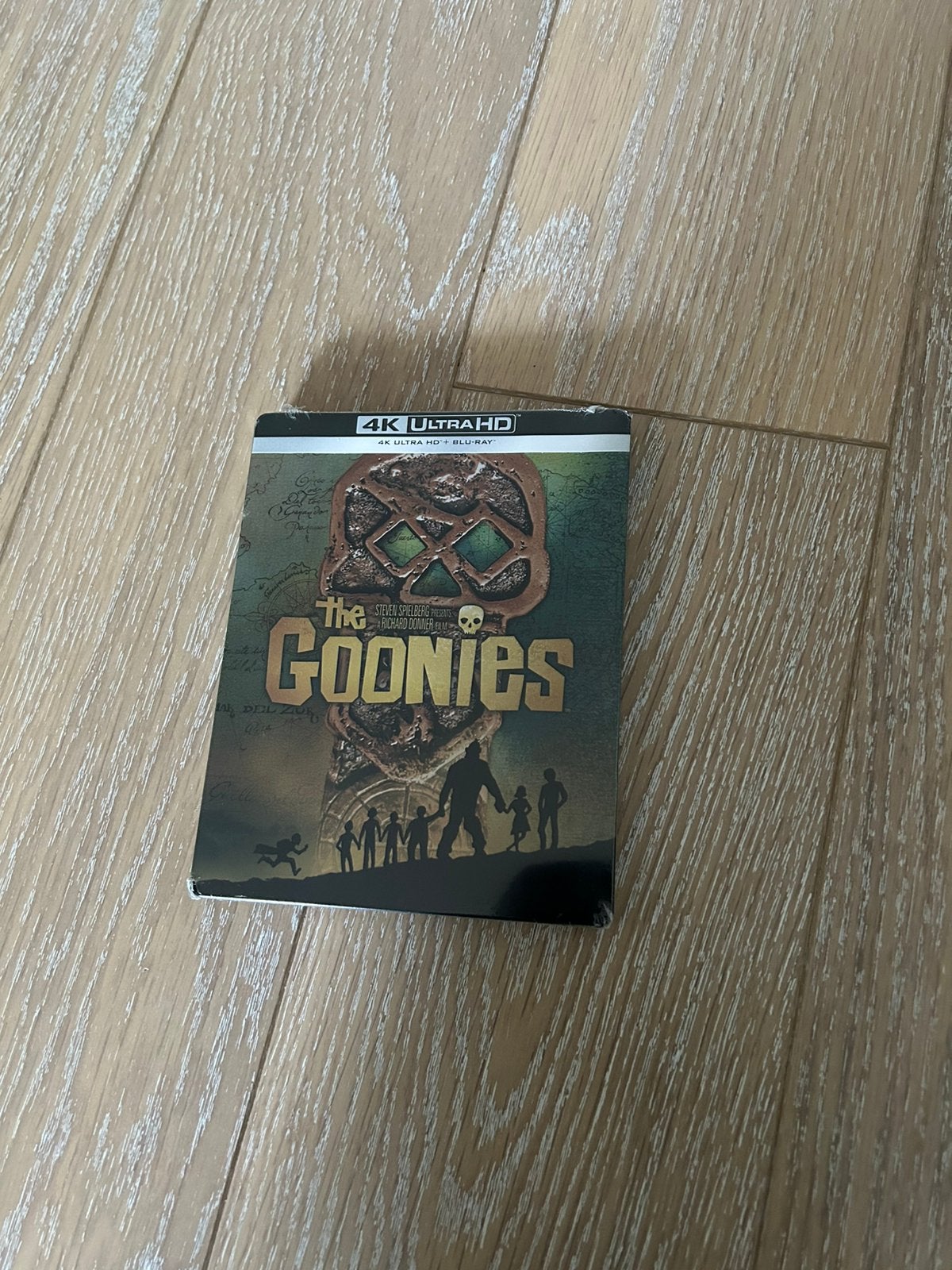 The Goonies 4k steelbook, Cd's en Dvd's, Blu-ray, Ophalen of Verzenden, Nieuw in verpakking, Actie