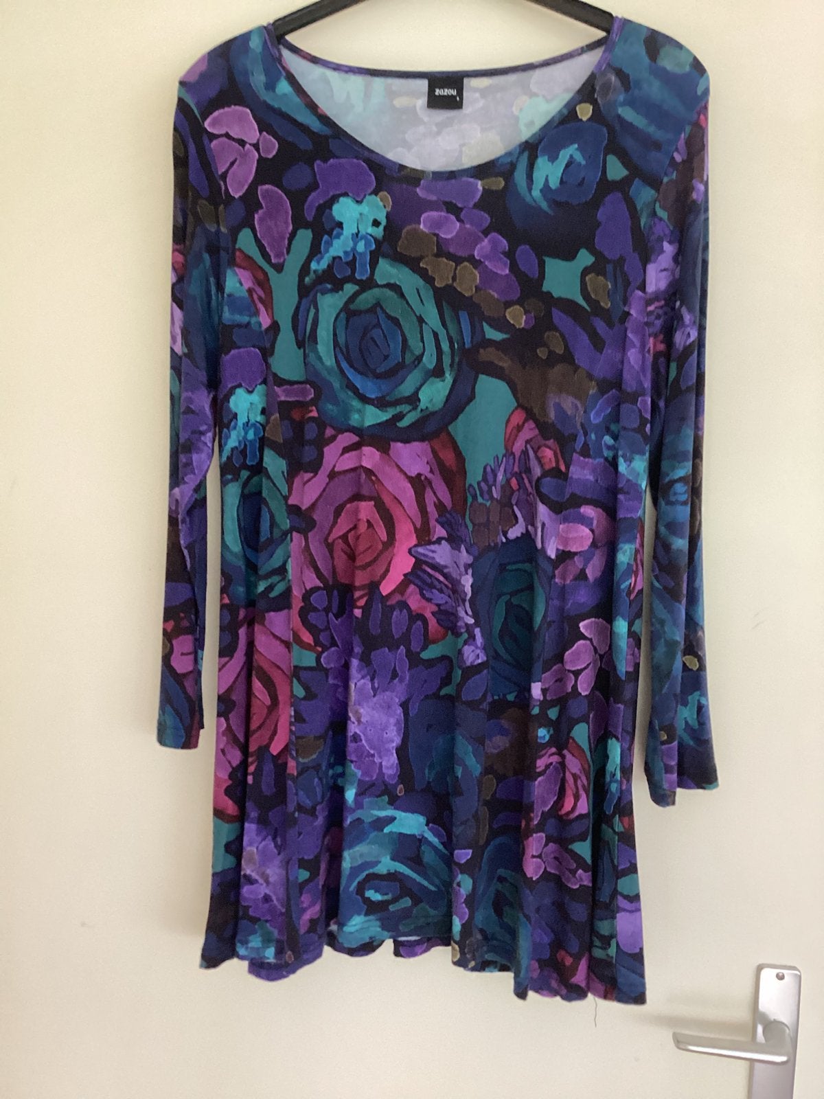 Geweldig mooi shirt van Zazou mt 3, Kleding | Dames, Ophalen of Verzenden, Zo goed als nieuw, Zwart, Shirt of Top