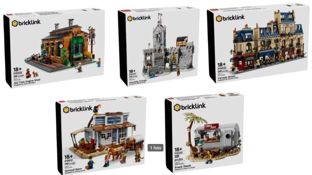 lego bricklink 910030, 910031, 910033 nieuw sealed, Lego, Nieuw, Ophalen of Verzenden, Icons