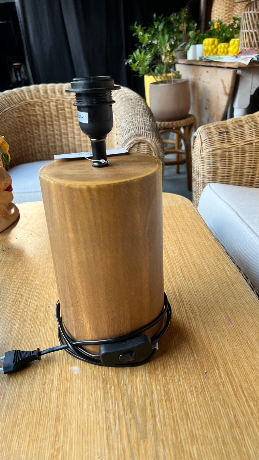 Nieuwe lampenvoet, Bruin, Ophalen of Verzenden, Nieuw, Hout
