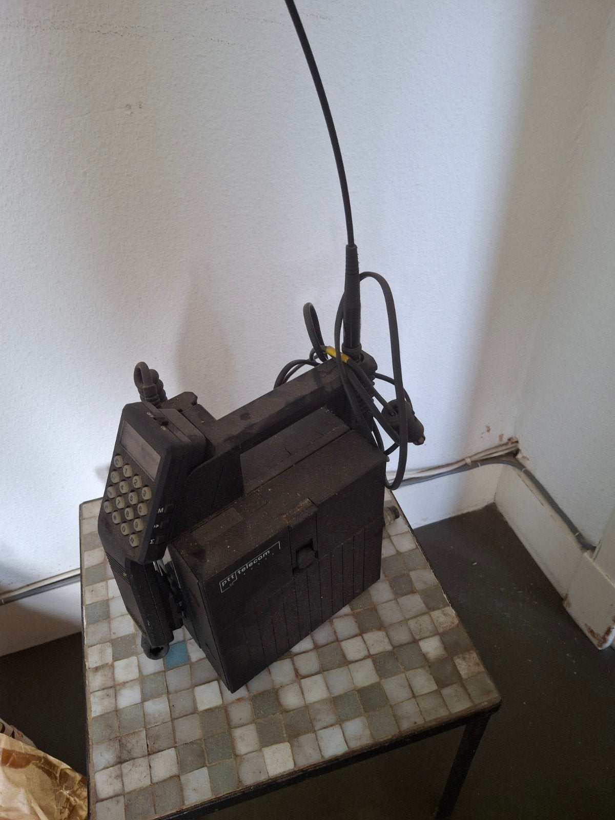 Vintage PTT Telecom Autotelefoon (Niet Werkend), Ophalen, Niet werkend