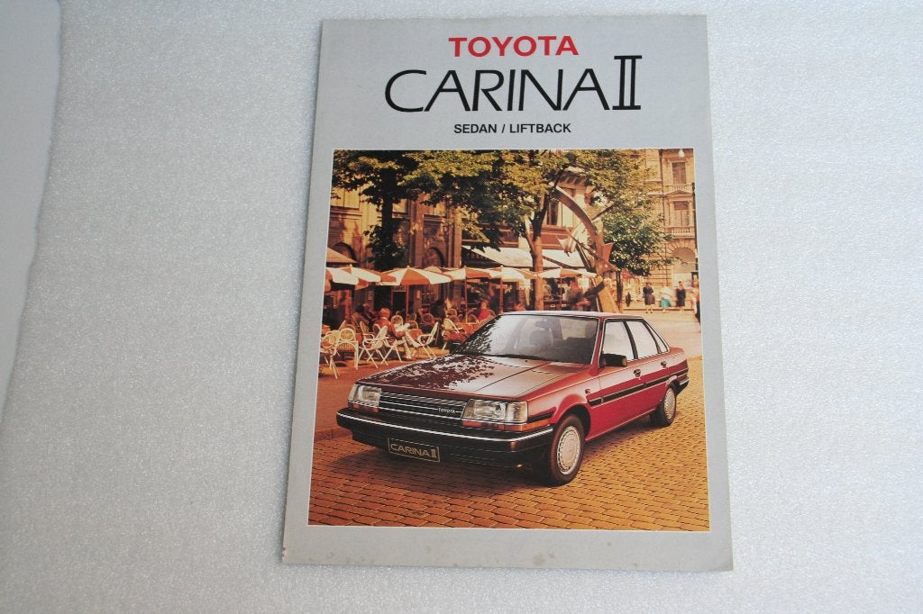 Folder Toyota Carina II Sedan/Liftback (1983) (40), Ophalen of Verzenden, Nieuw, Toyota